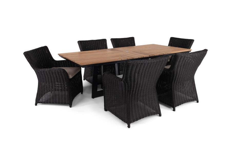 Cebu   Java 7 Piece Patio Dining Set