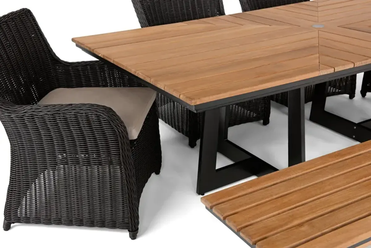 Cebu   Java 6 Piece Patio Dining Set