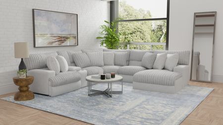 Cory 6 Piece Power Reclining Sectional - Right Chaise