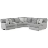 Cory 6 Piece Power Reclining Sectional - Right Chaise