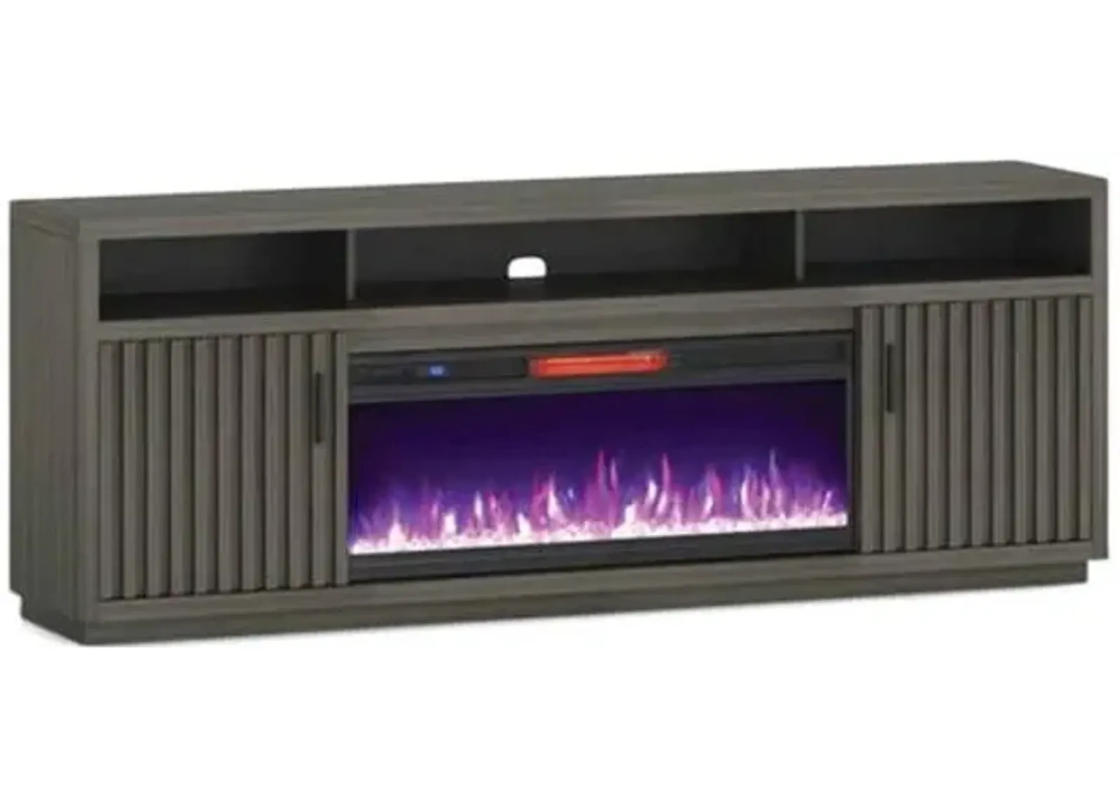 Logan 84  Smoke Fireplace Console