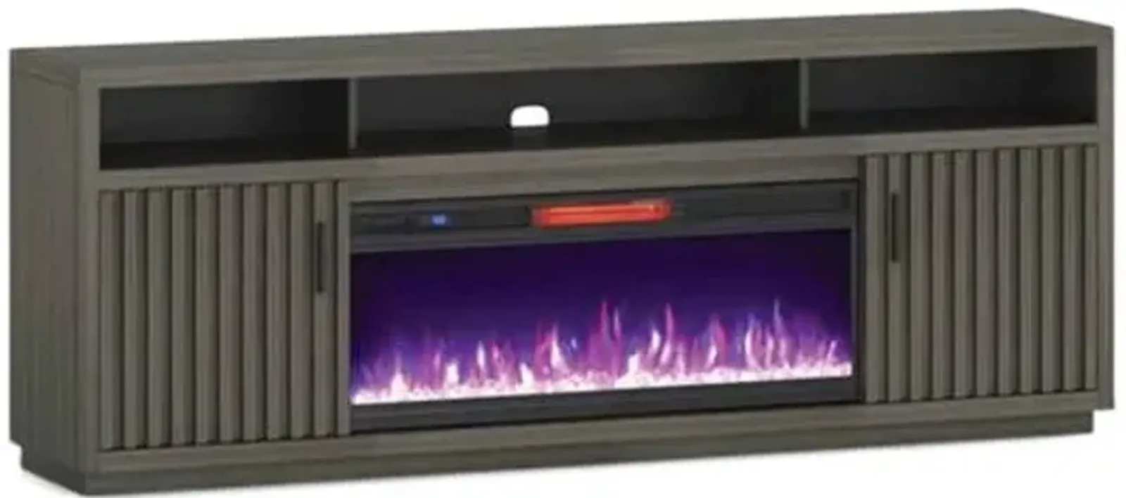 Logan 84  Smoke Fireplace Console