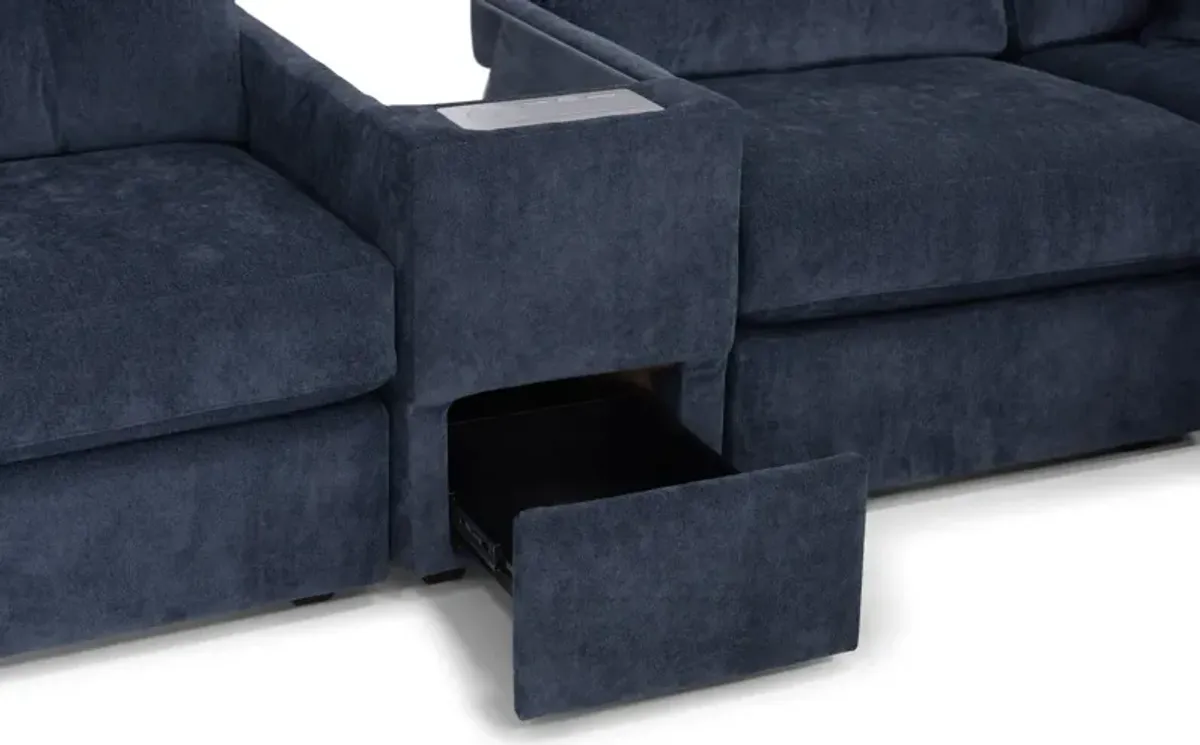 ModularOne 7 Piece Sectional -  Navy