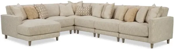 Gilbert 6 Piece Modular Sectional - Left Chaise