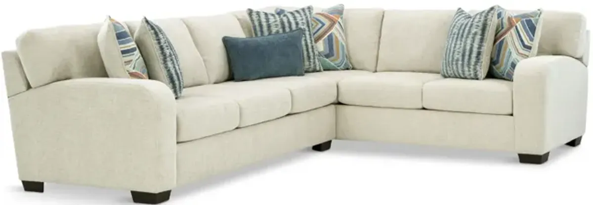 Theo Sectional - Cream