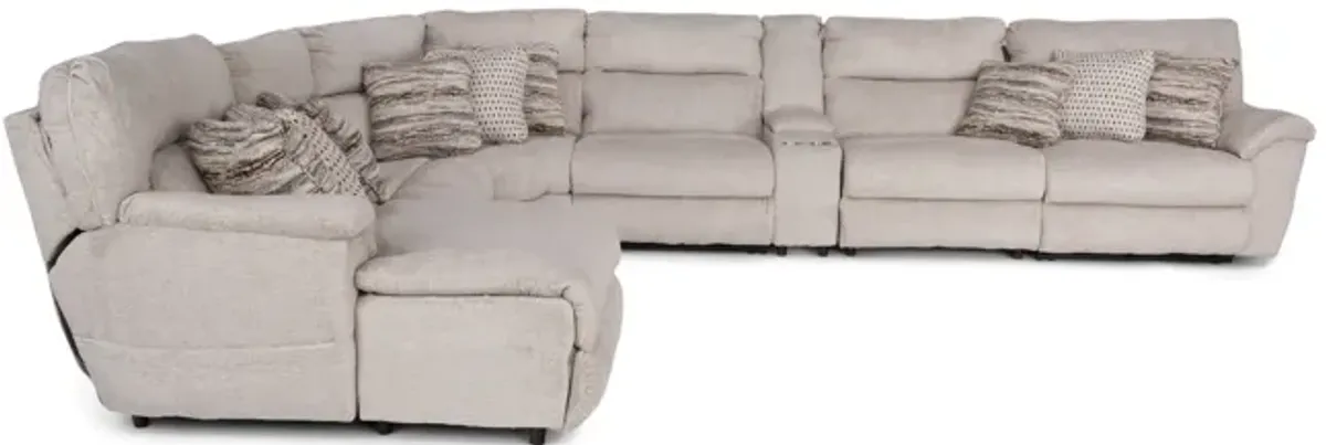 Retreat 7 Piece Power Reclining Sectional with Massage