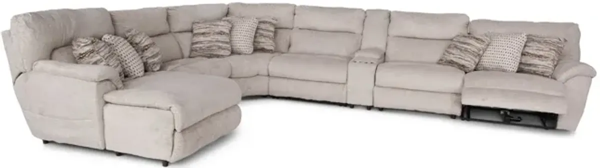 Retreat 7 Piece Power Reclining Sectional with Massage