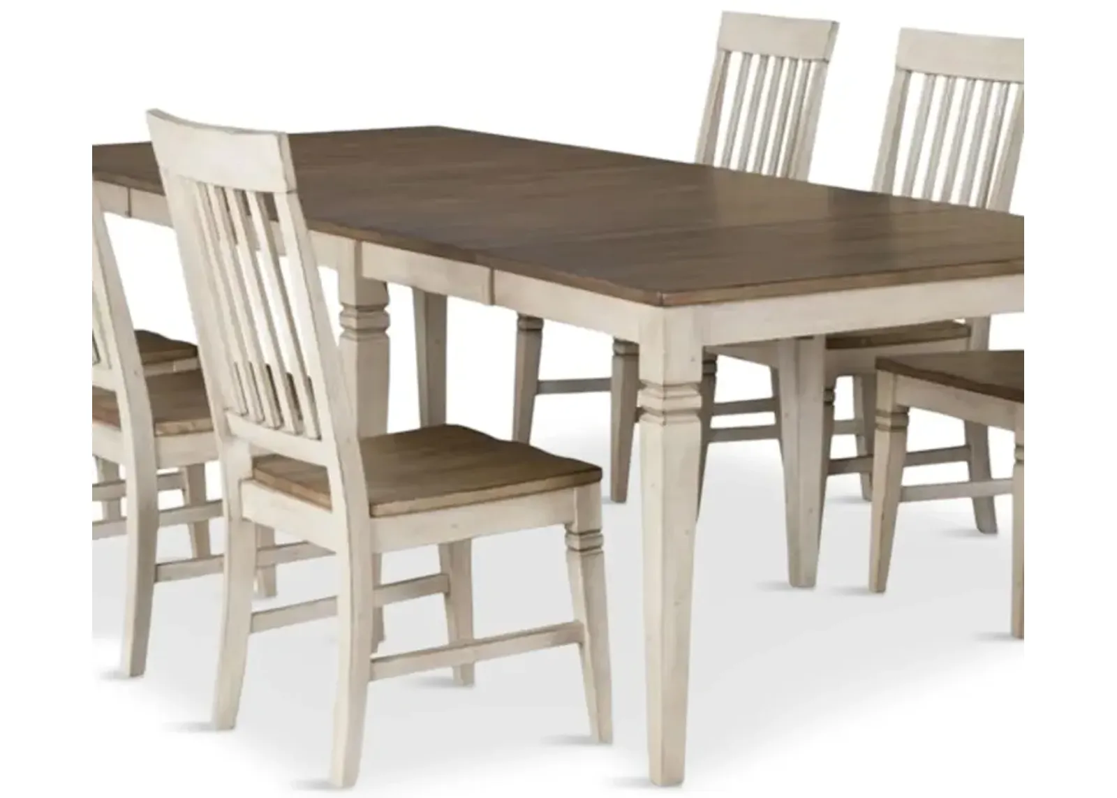 Beacon Leg Table With 4 Chairs