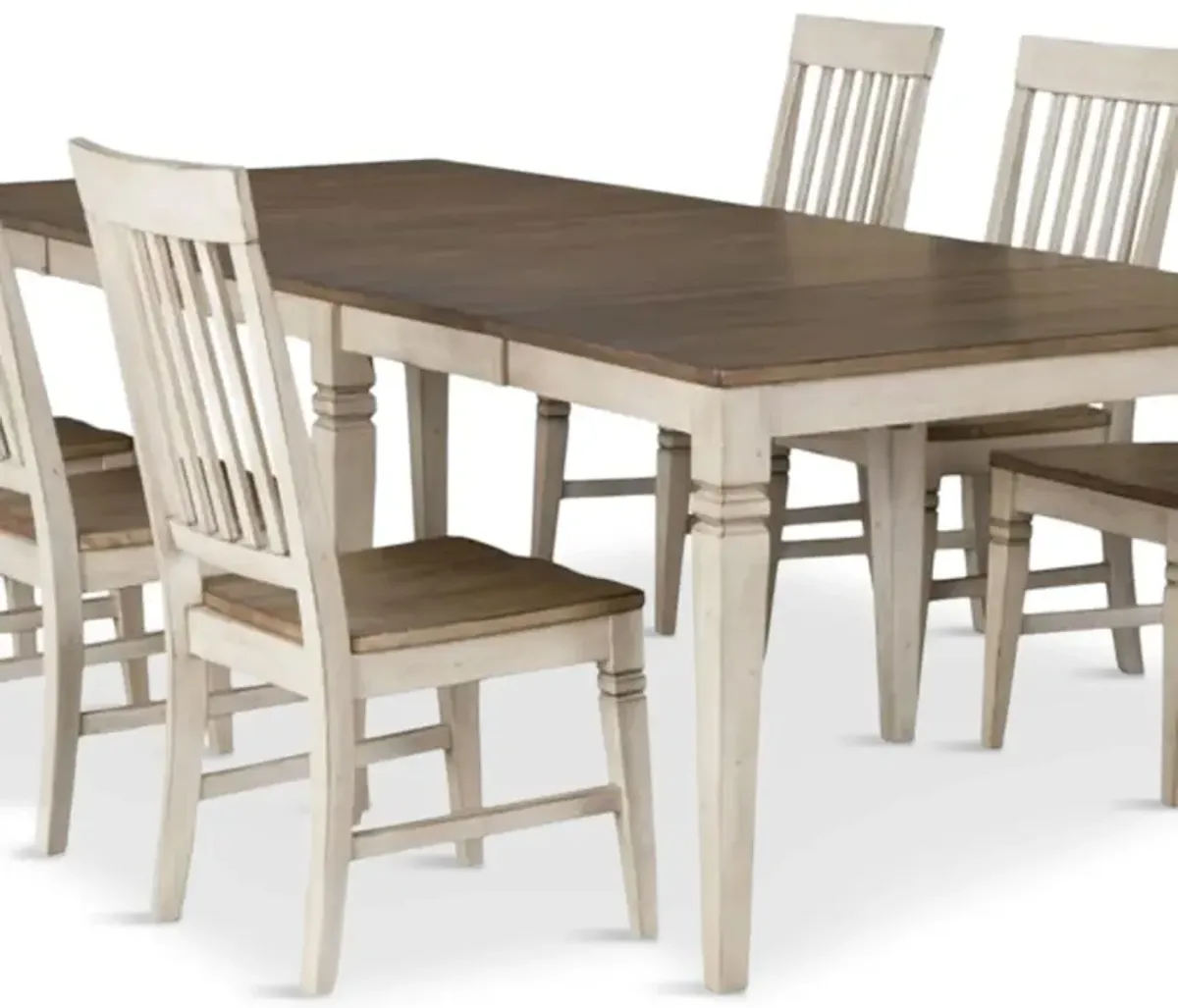 Beacon Leg Table With 4 Chairs