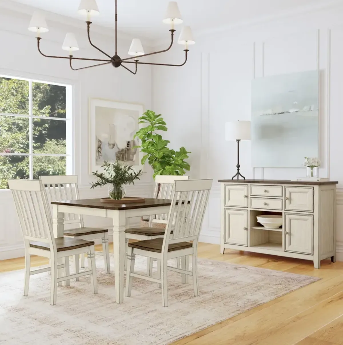 Beacon Dinette Table With 4 Chairs