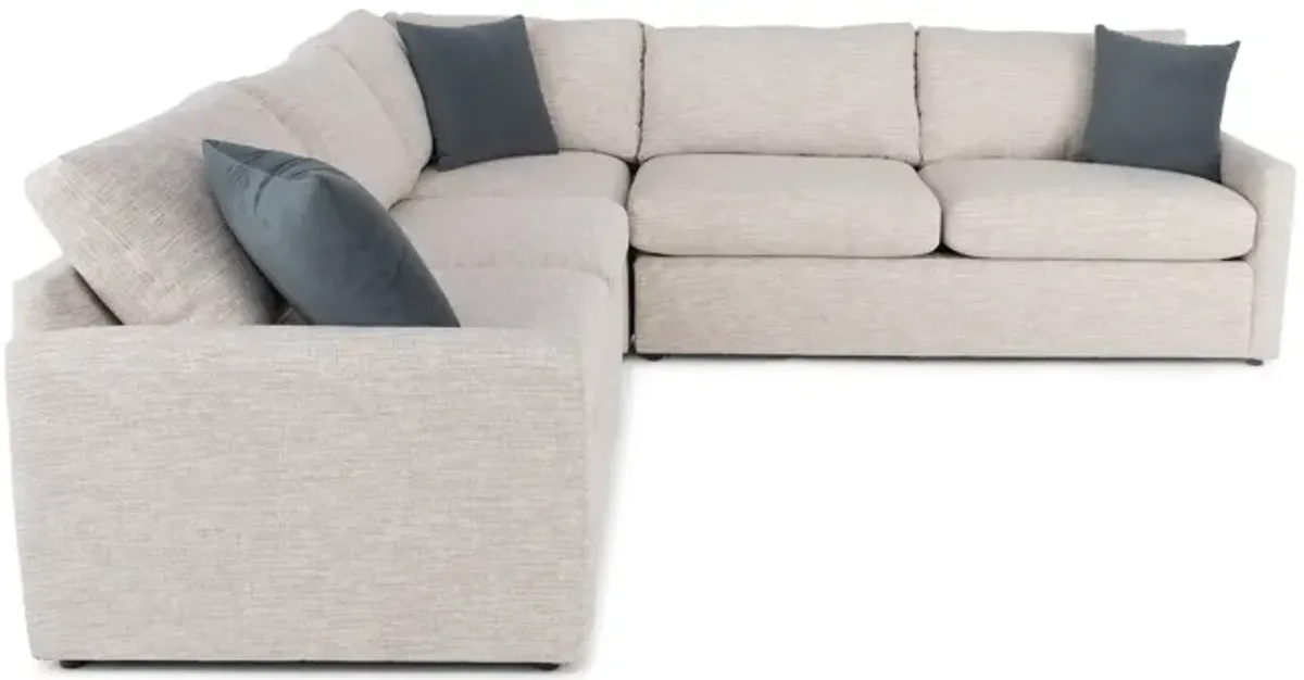 Violet 3 Piece Sectional - Left Arm Queen Sleeper