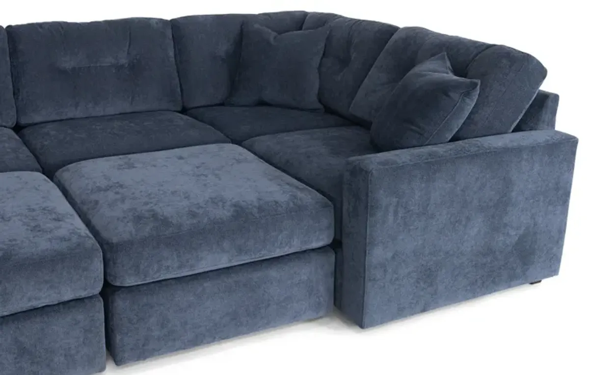 ModularOne 8 Piece Sectional - Navy