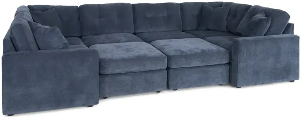 ModularOne 8 Piece Sectional - Navy