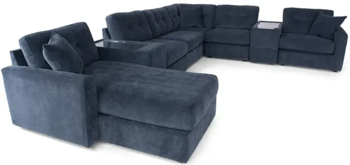 ModularOne 8 Piece Sectional - Navy