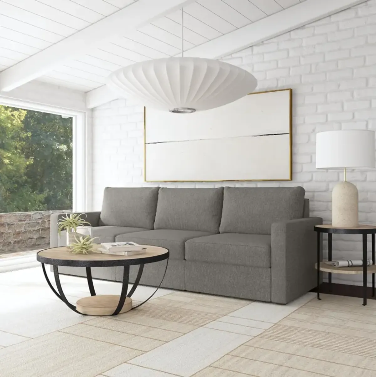 Flex Sofa - Pebble