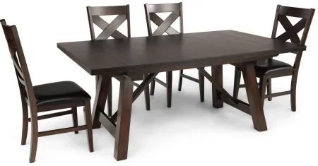 Sheridan II Dining Table With 4 Dining Chairs