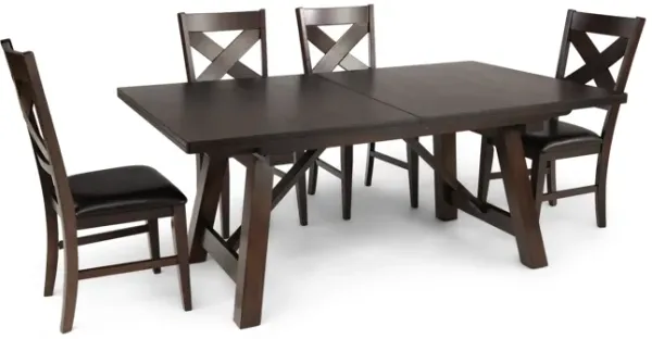 Sheridan II Dining Table With 4 Dining Chairs