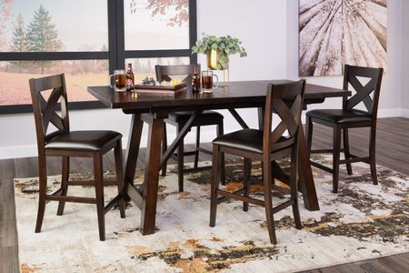 Sheridan II Counter Table with 4 Counterstools