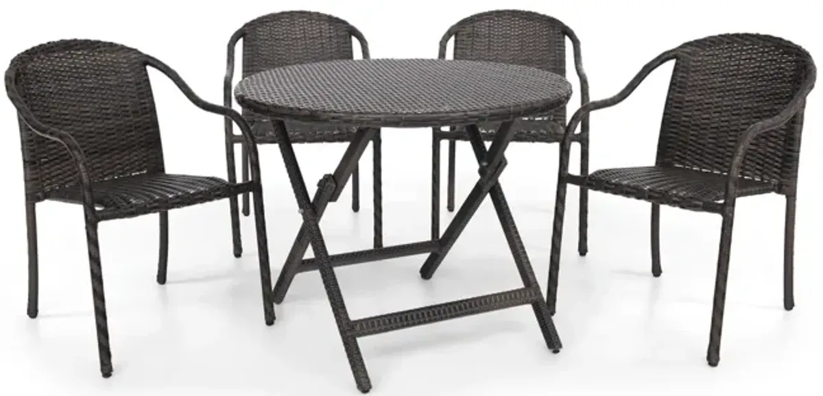 Cascade Vista 5 Piece Patio Dining Set - Round