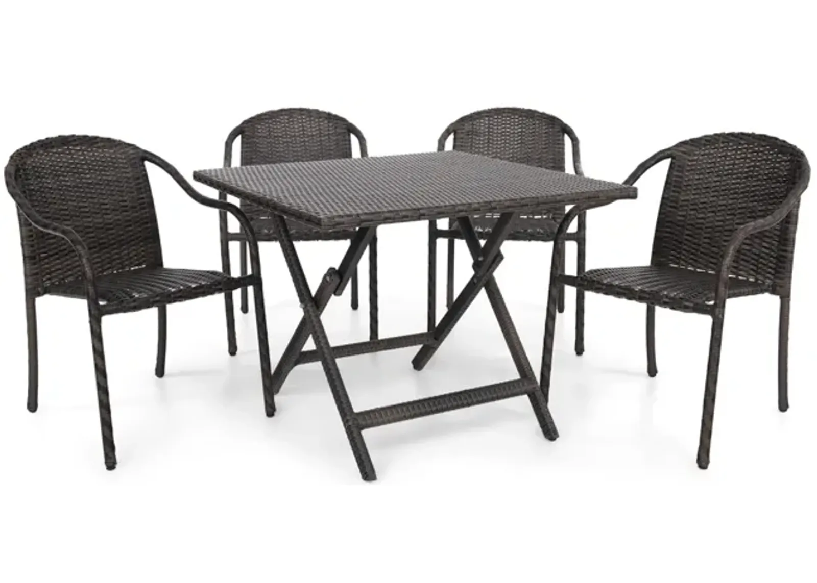 Cascade Vista 5 Piece Patio Dining Set - Square