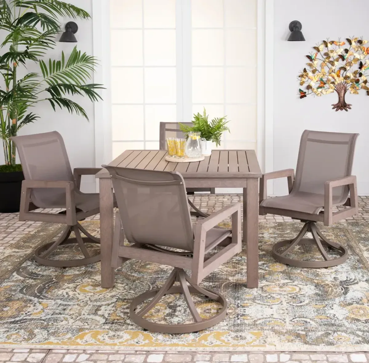 Lakeshore 5 Piece Patio Dining Set