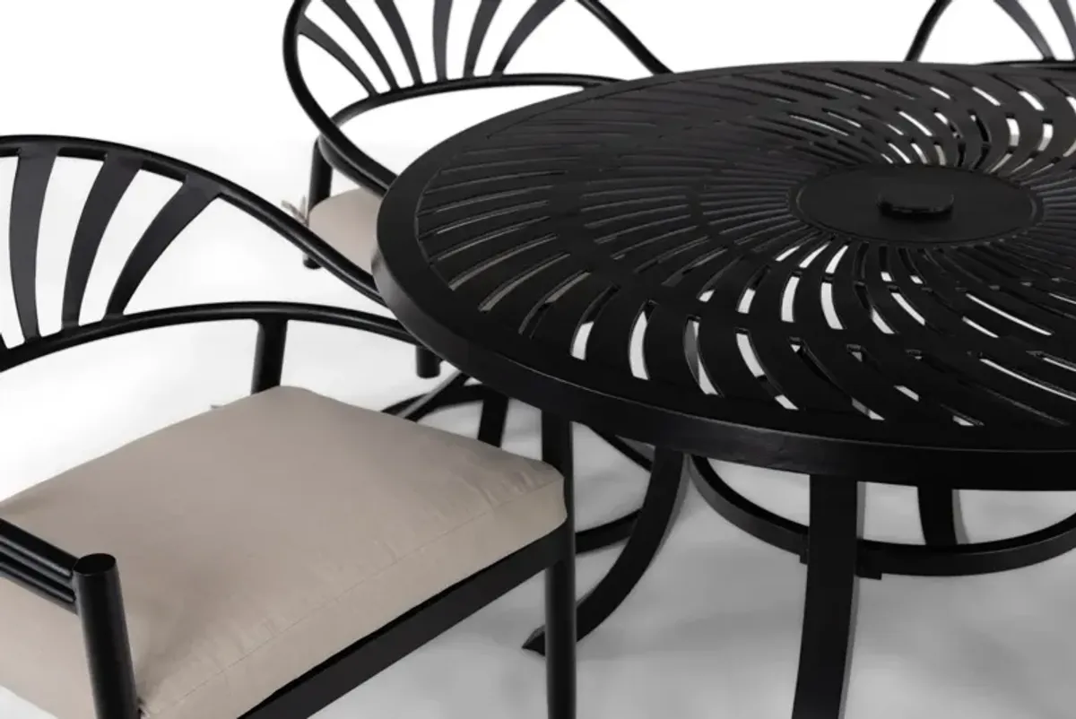 Wind 5 Piece Patio Dining Group