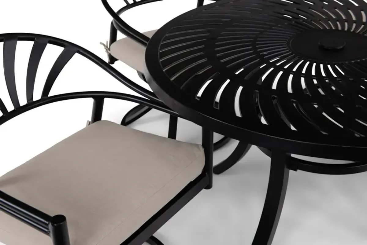 Wind 5 Piece Patio Dining Group