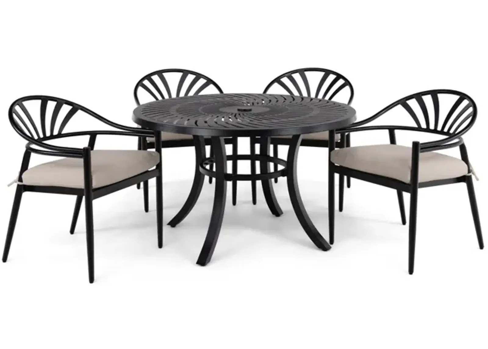 Wind 5 Piece Patio Dining Group