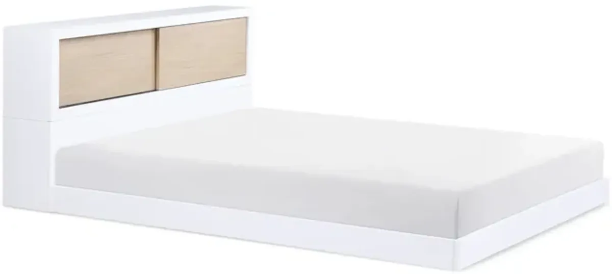 Sunland Full Bookcase Corner Bed