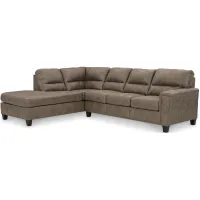 Kiri 2 Piece Sectional Left Chaise - Fossil