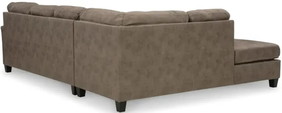 Kiri Sleeper Sectional Left Chaise - Fossil