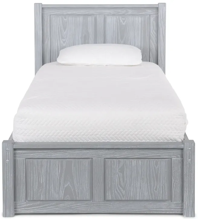 Skyler Twin Bed - Aspen Grey