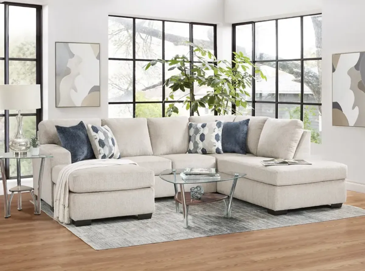 Cosmo Sectional - Oatmeal