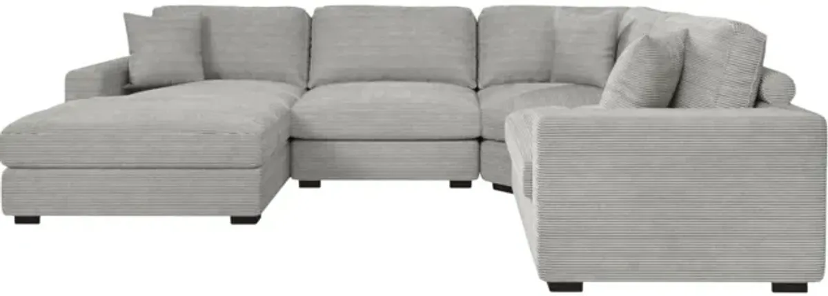 Amora 4 Piece Modular Sectional with Left Chaise