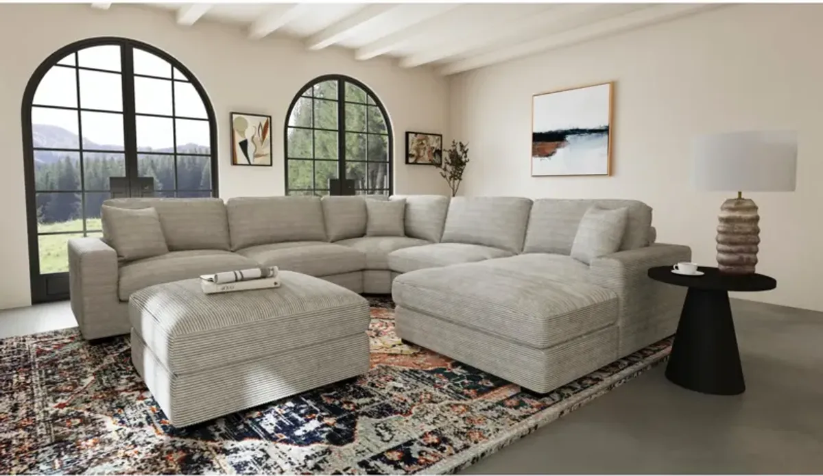 Amora 5 Piece Modular Sectional