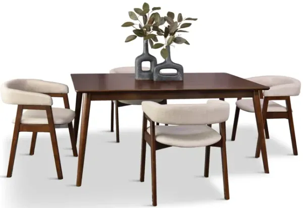 Skyline Table With 6 Chairs