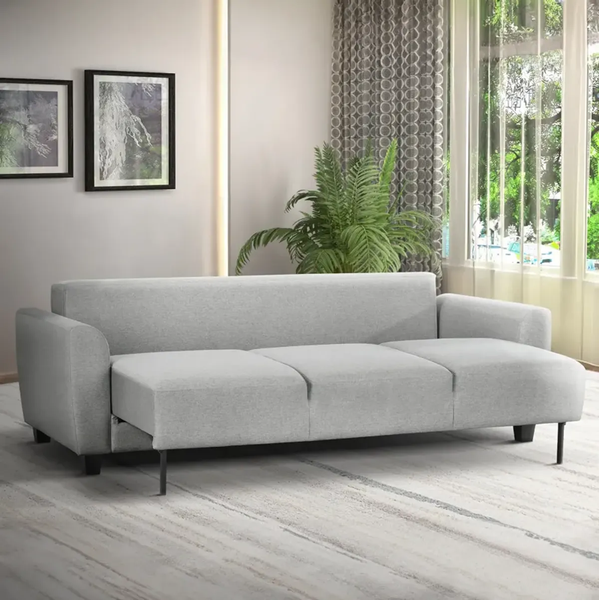 Rockwell Convertible Sofa Sleeper - Dove