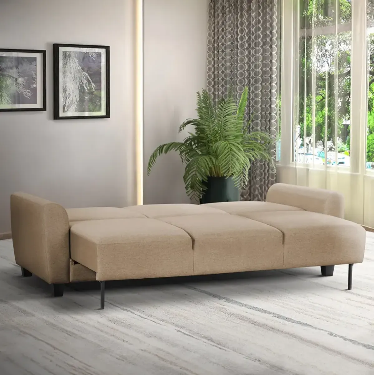 Rockwell Convertible Sofa Sleeper - Tumbleweed