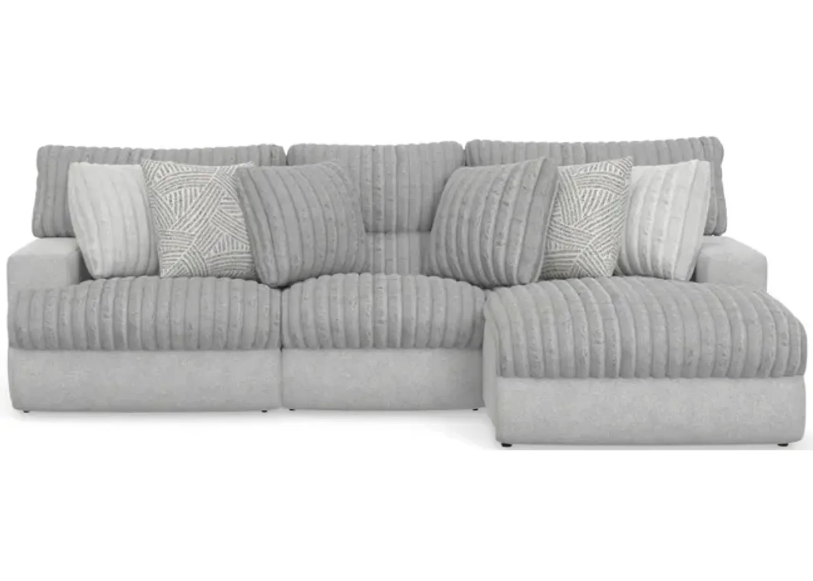 Cory 3 Piece Power Reclining Modular Sectional - Right Chaise