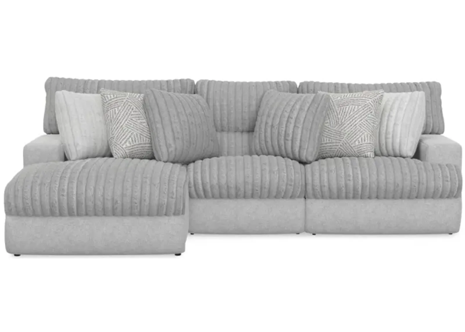 Cory 3 Piece Power Reclining Modular Sectional - Left Chaise