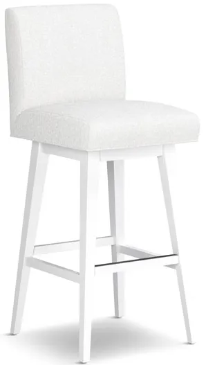 Tailormade Parsons Stool With White Base - White