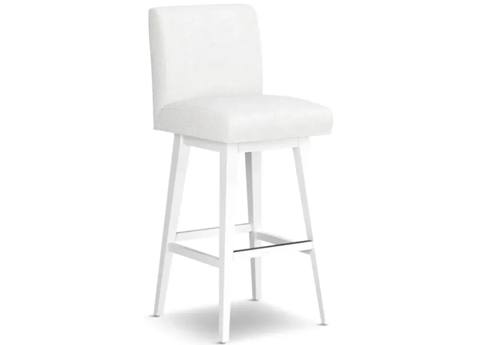 Tailormade Parsons Stool With White Base - White