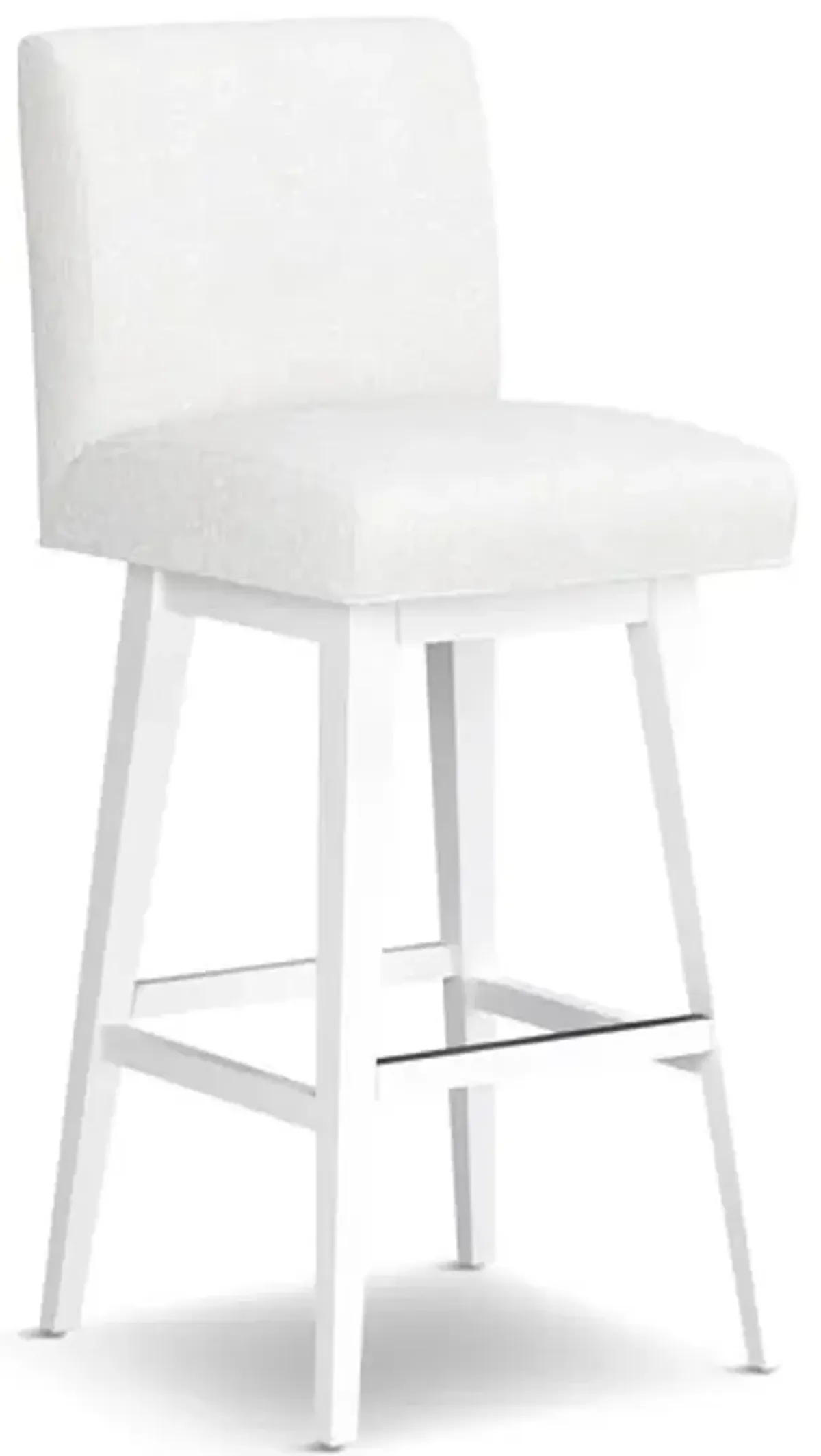 Tailormade Parsons Stool With White Base - White