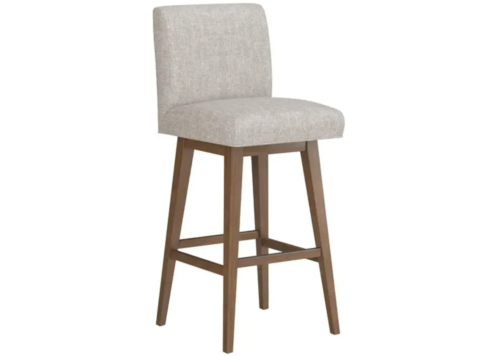 Tailormade Parsons Stool With Brown Base - Brown