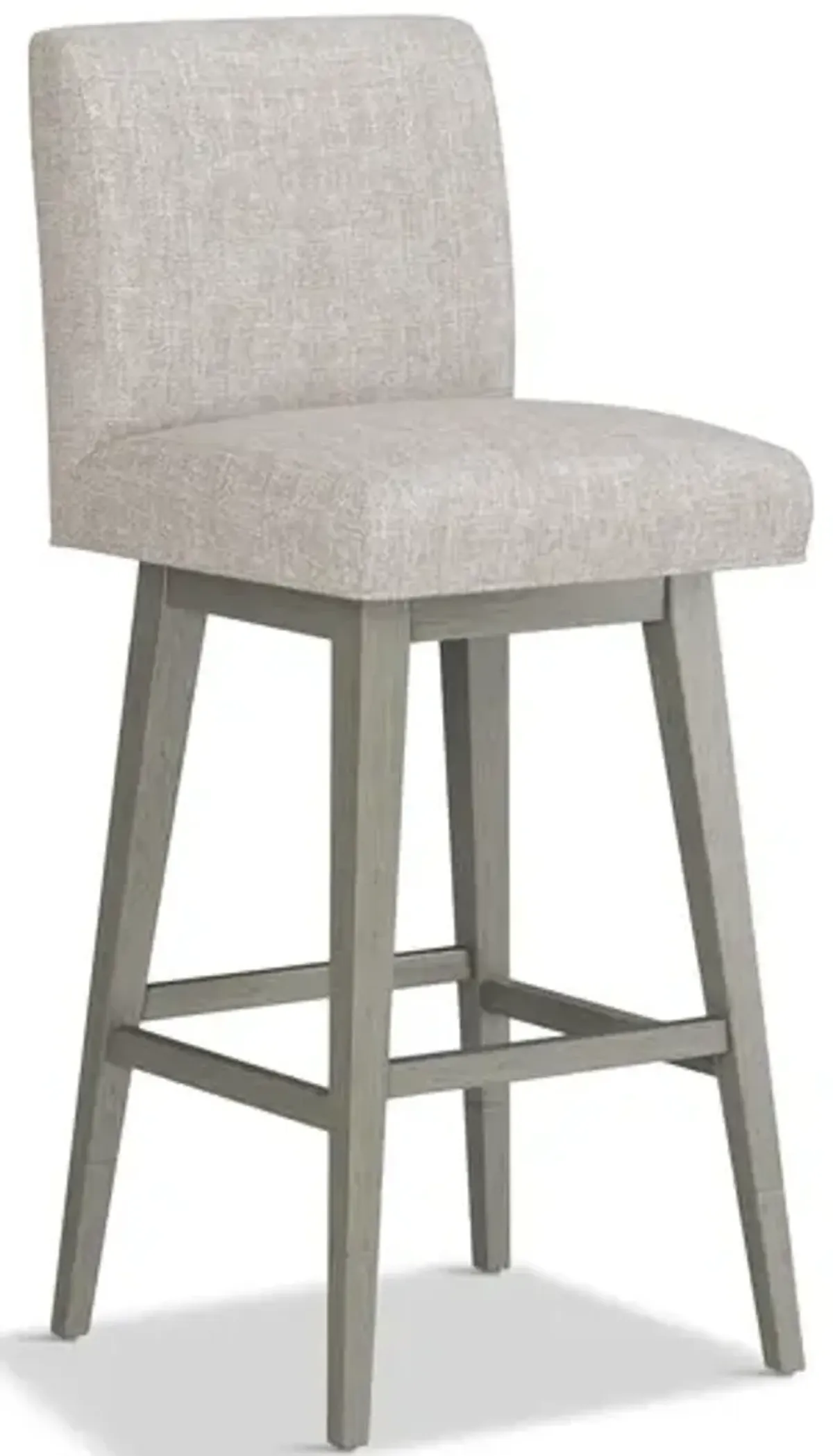 Tailormade Parsons Stool With Grey Base - Brown