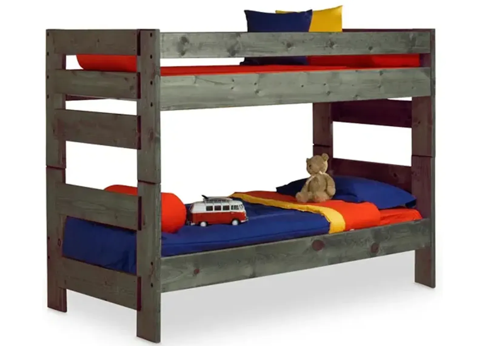 Bunkhouse Wrangler T T Bunk Bed - Driftwood