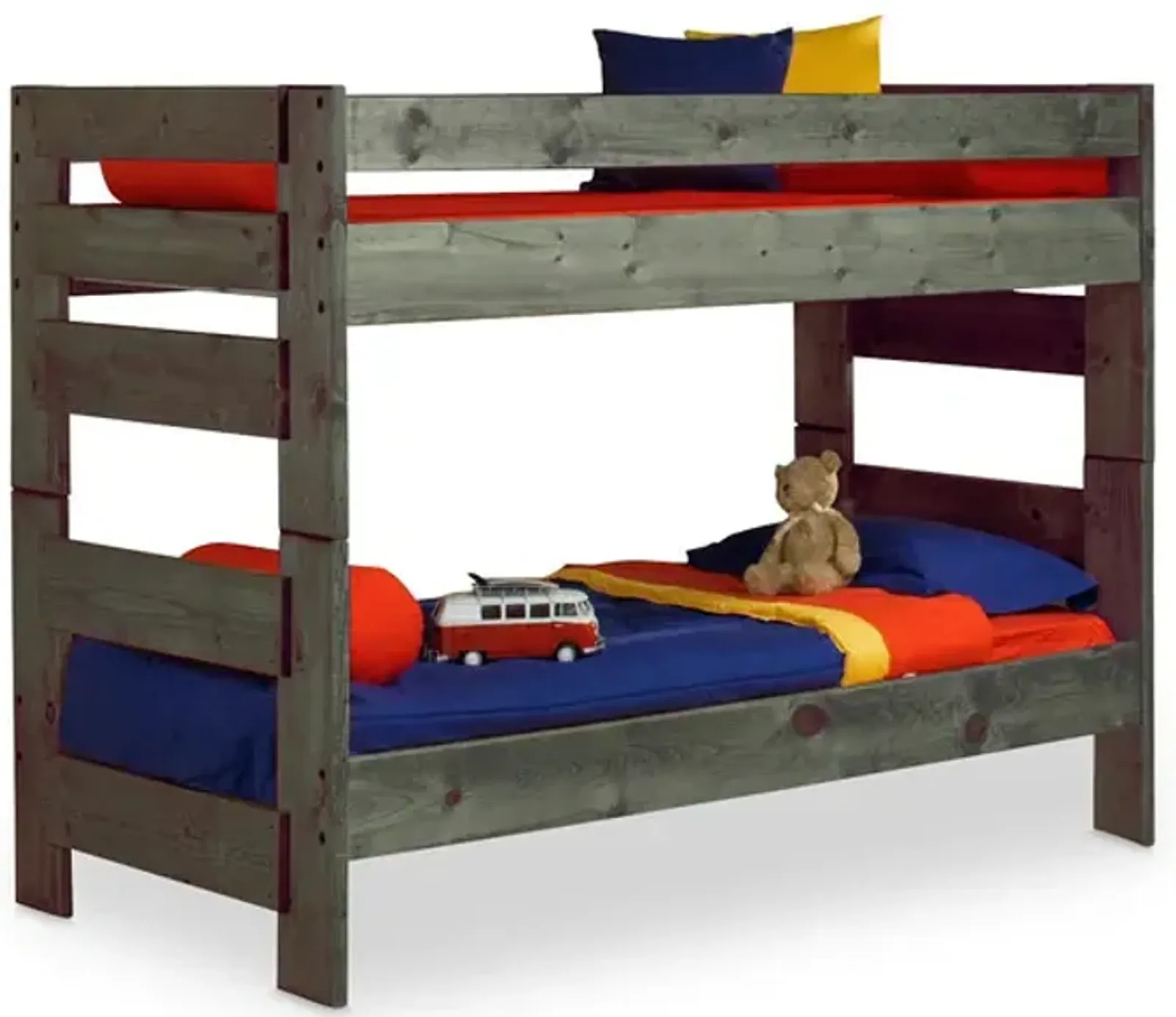 Bunkhouse Wrangler T T Bunk Bed - Driftwood