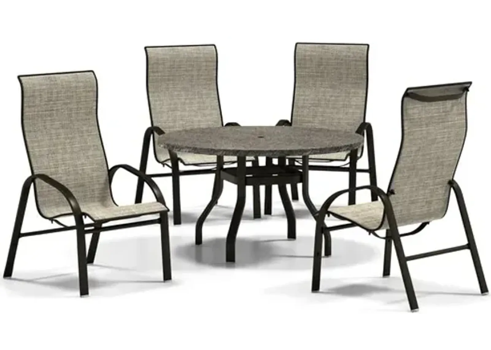 Stella 5 Piece Dining Patio Set 