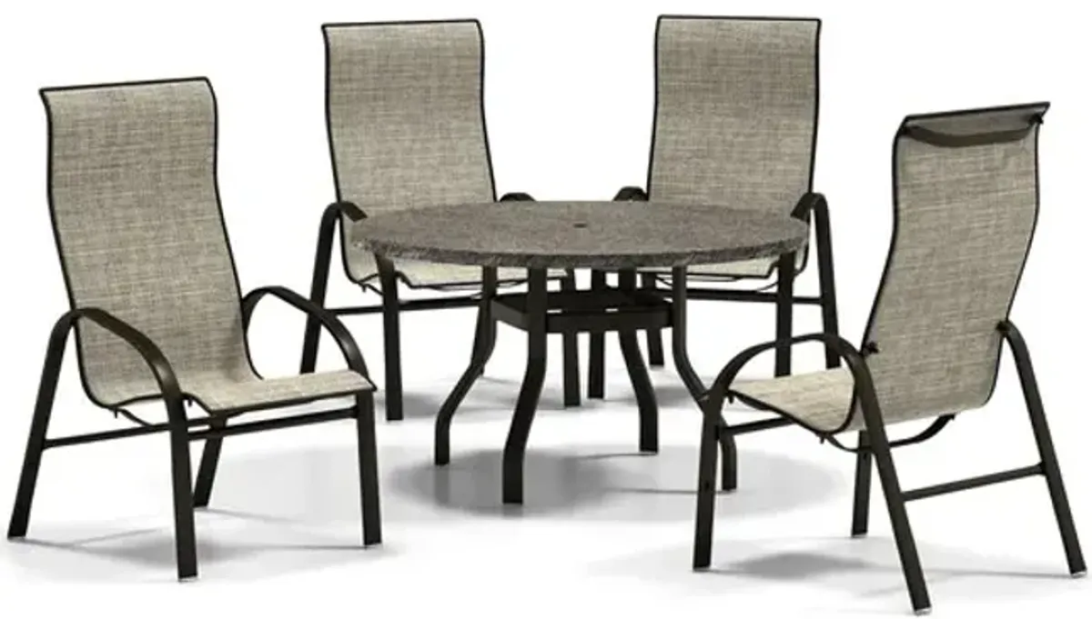 Stella 5 Piece Dining Patio Set 