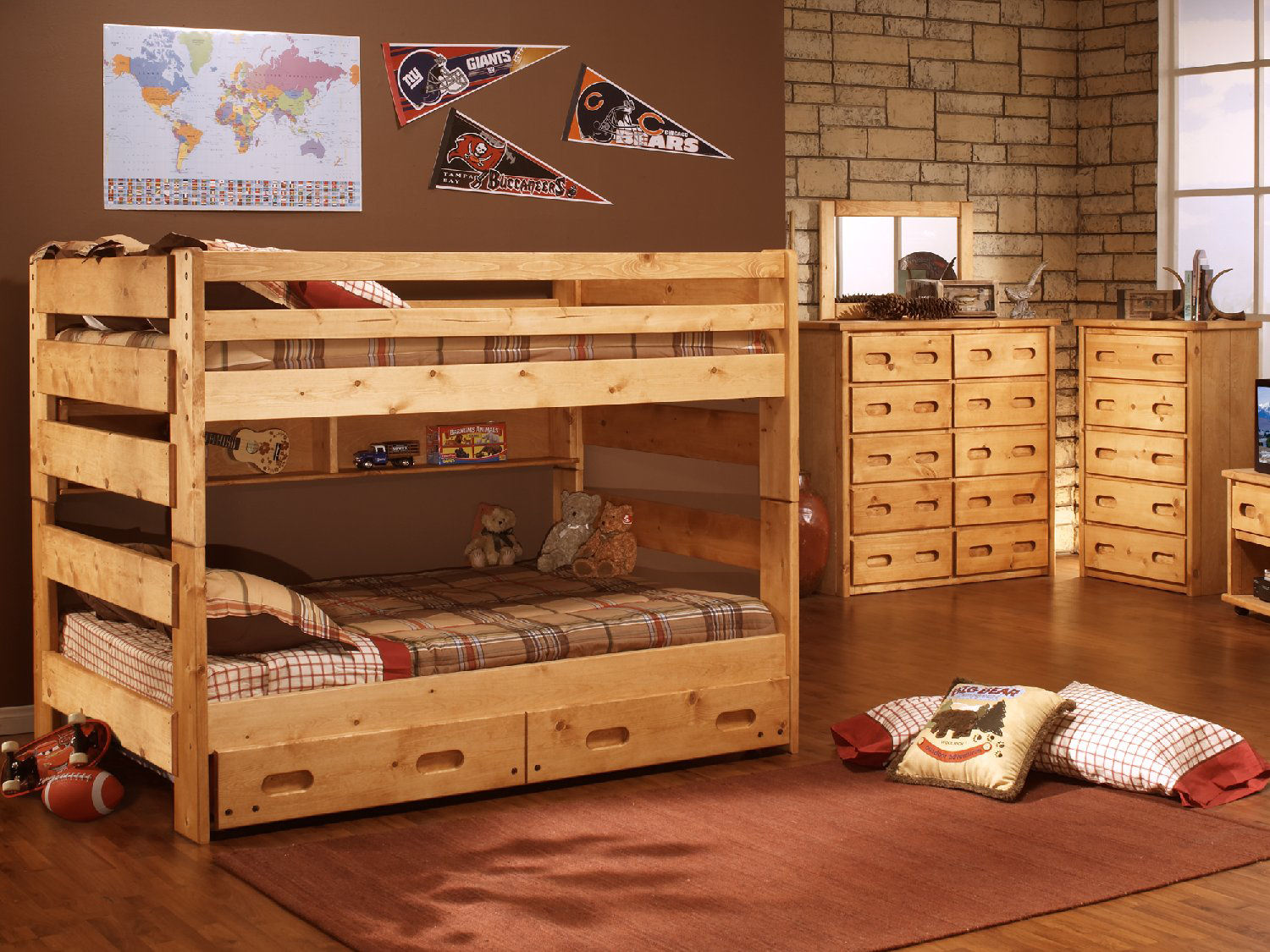 Bunkhouse Montana Sky Full Full Bunk Bed